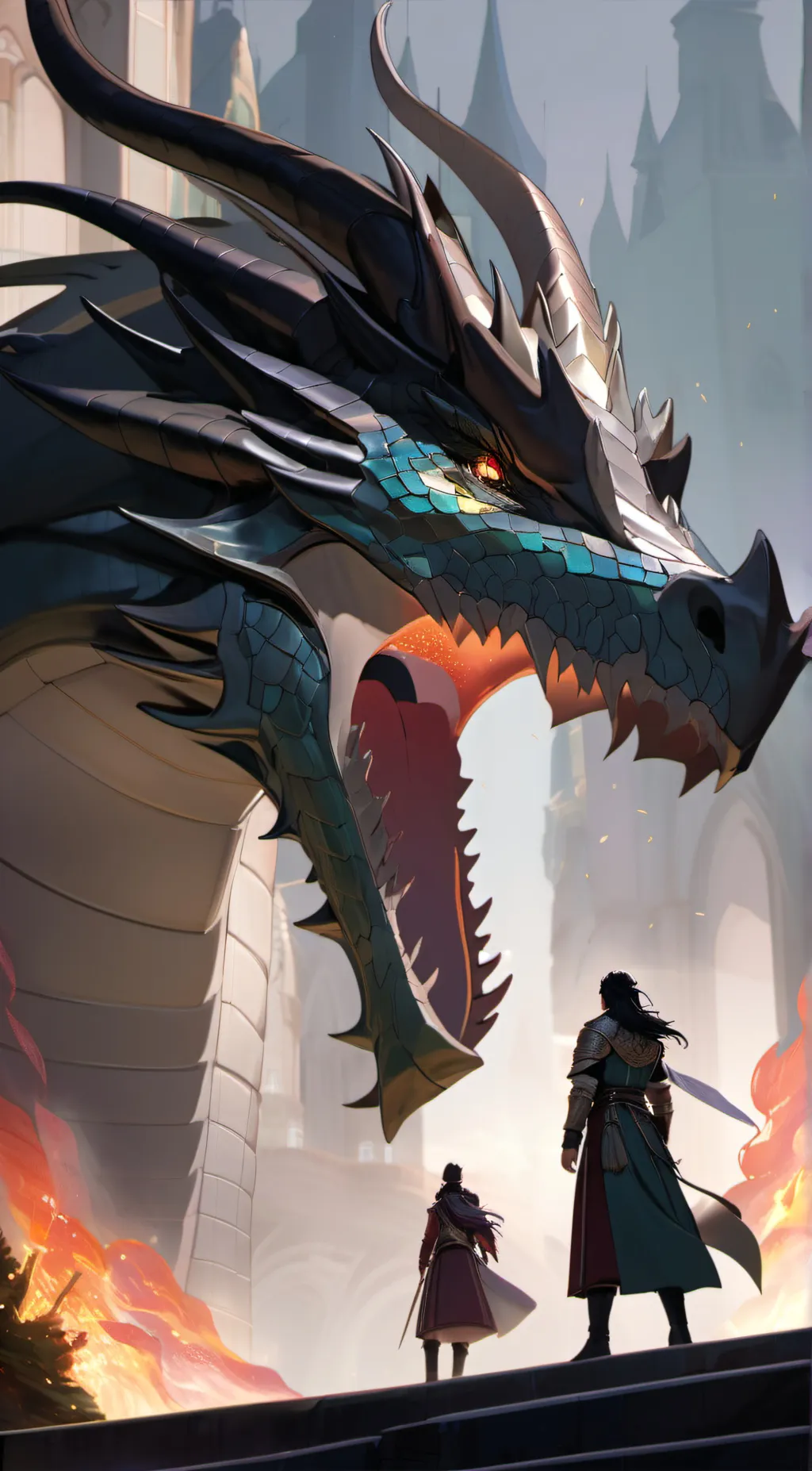 ai character: Vore background