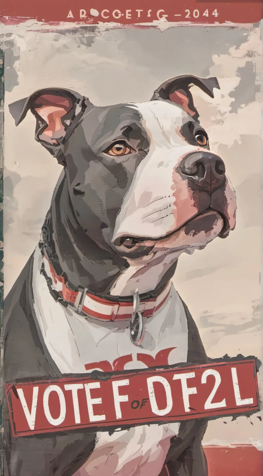 ai character: Vote for her background