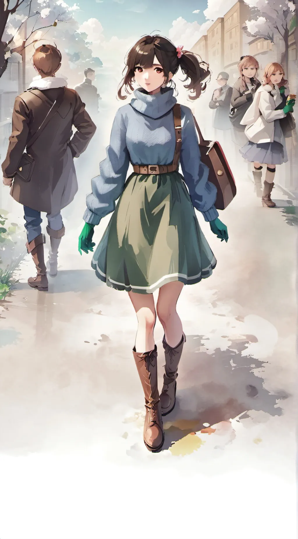 ai character: Sophia background