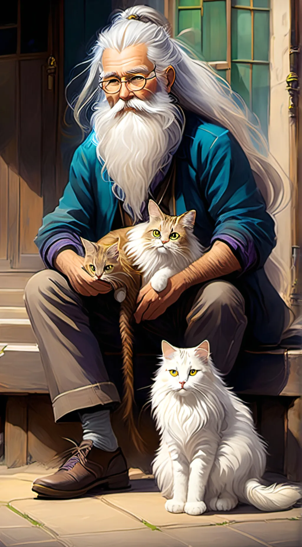 ai character: Johnny Johnson background