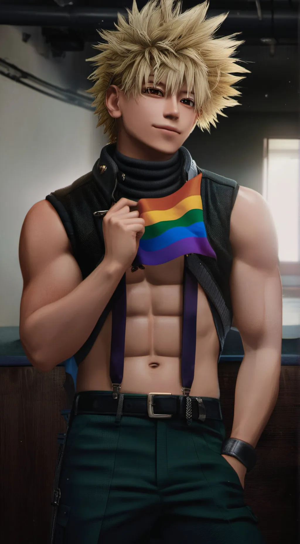 ai character: Bakugou background