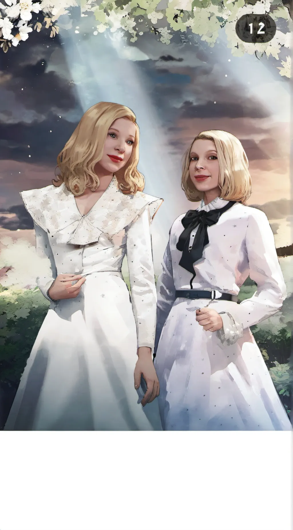 ai character: White chicks 2005 background