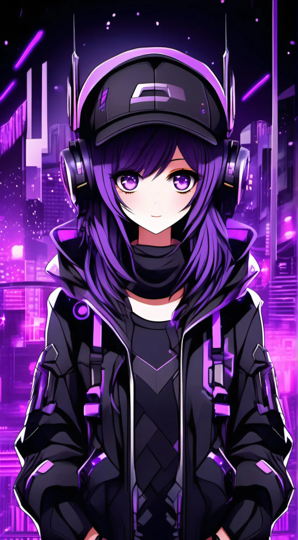 ai character: Uzi part 2 background