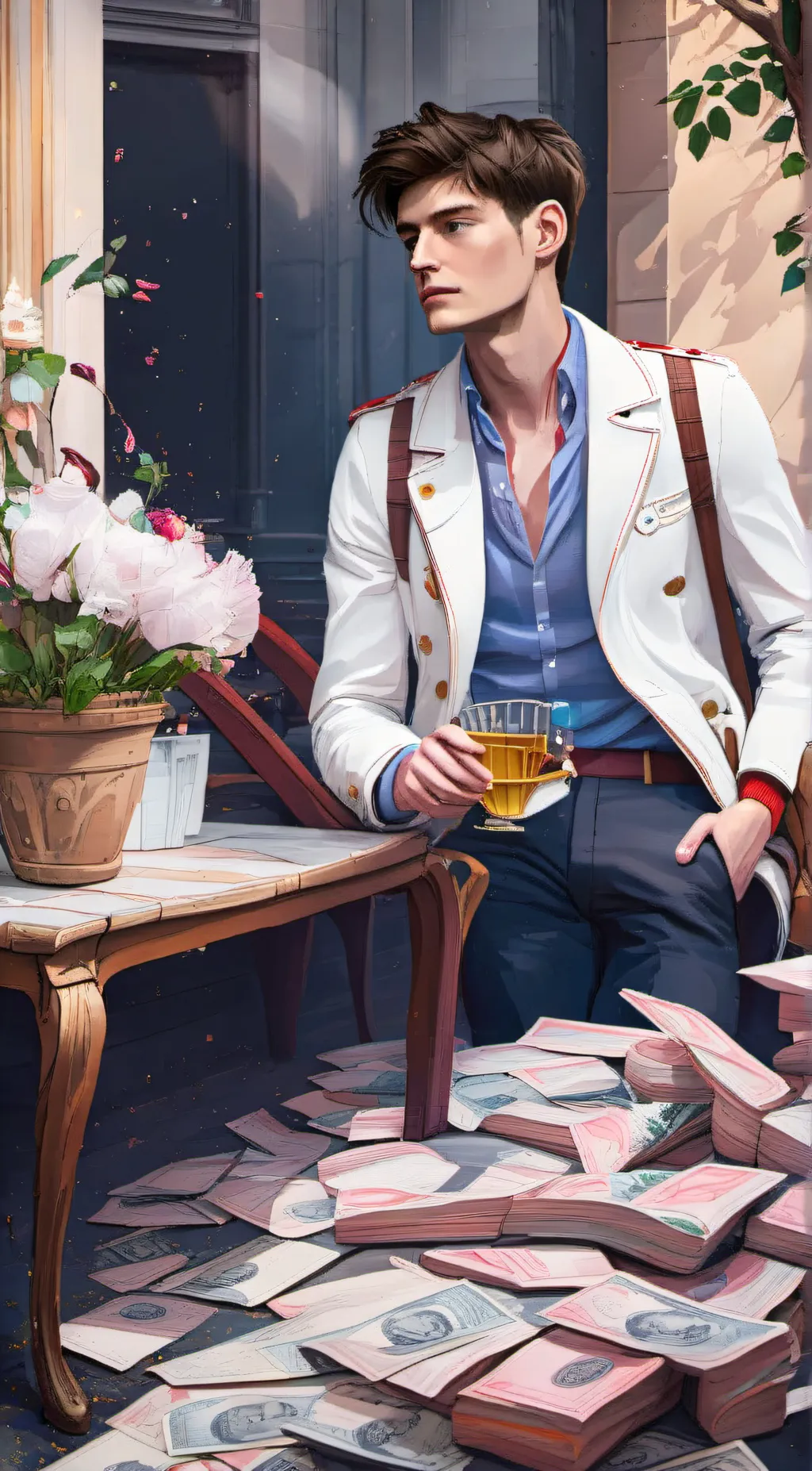 ai character: Henry background