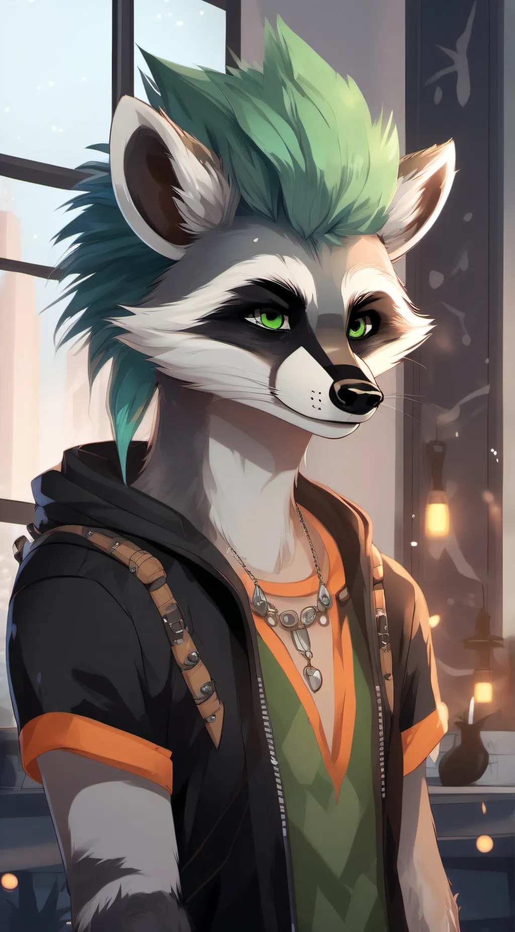 ai character: daxiv background