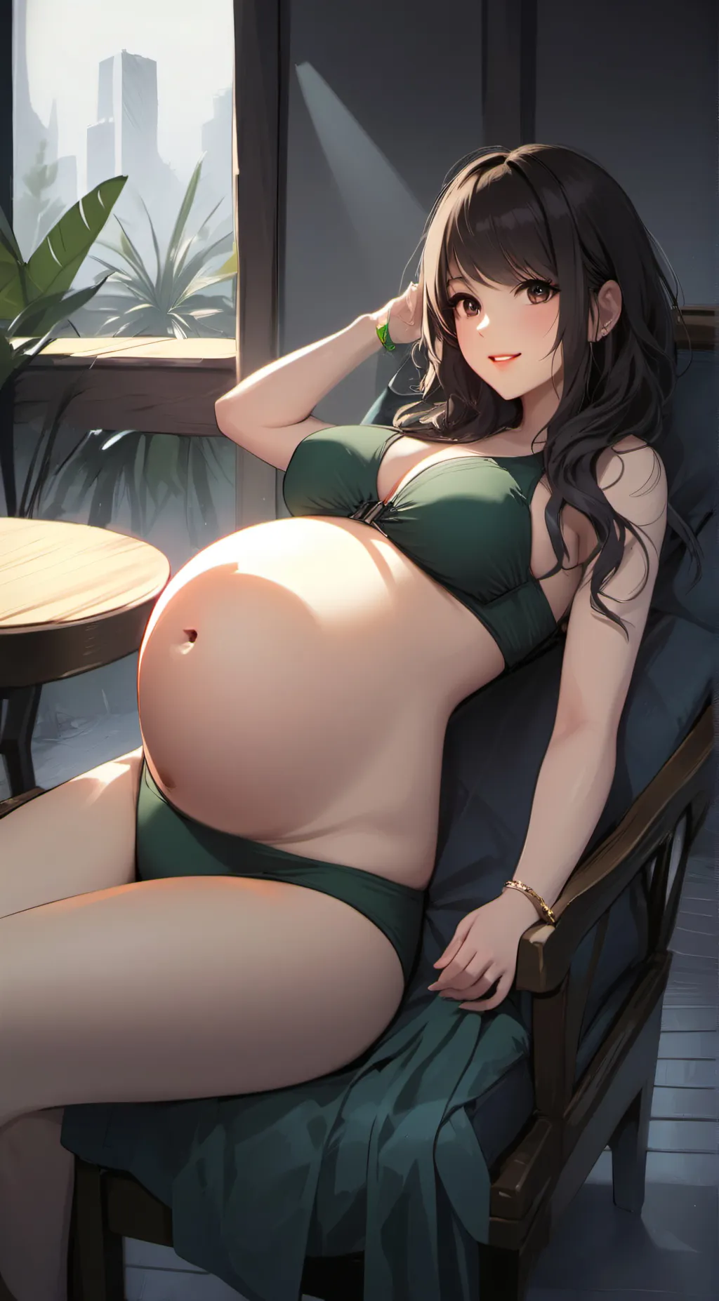 ai character: pearl background