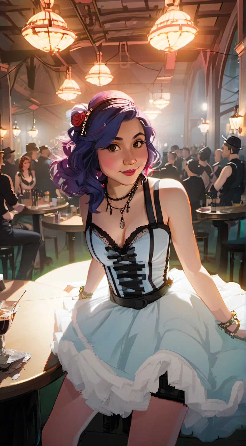 ai character: Mariana background