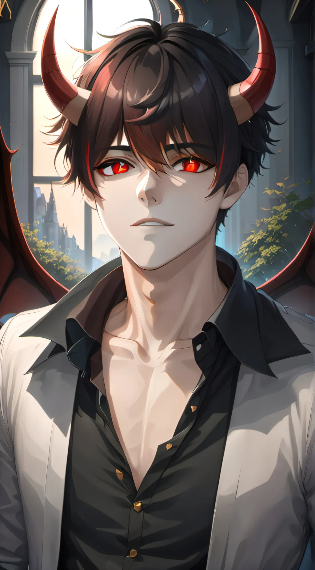 Talkie AI - Chat with demon man for ya