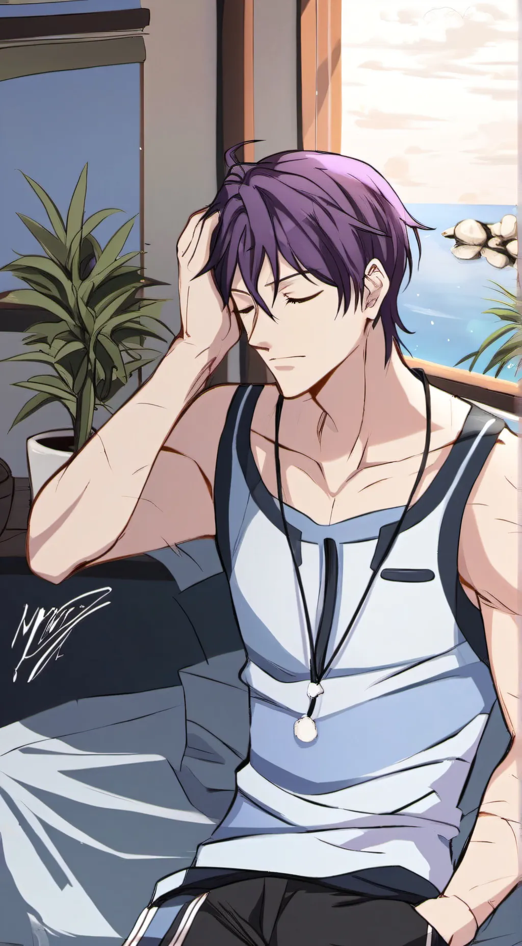 ai character: Victor background