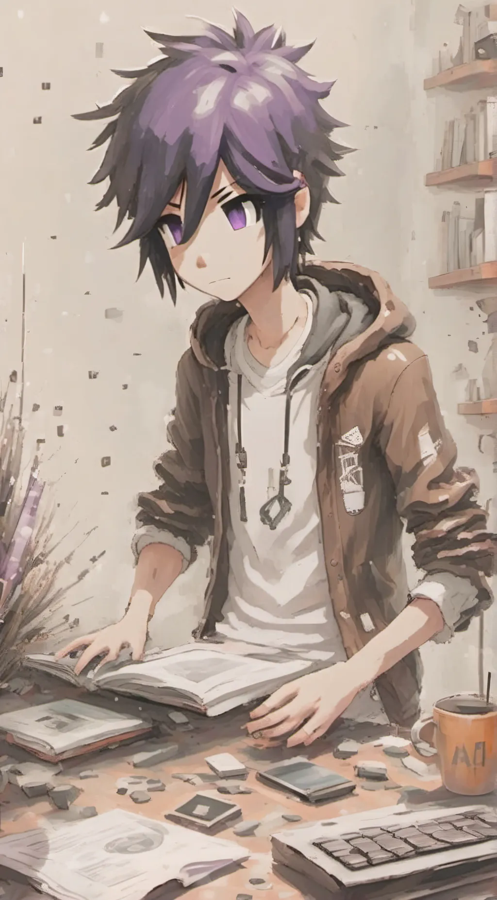 ai character: Sebastian background