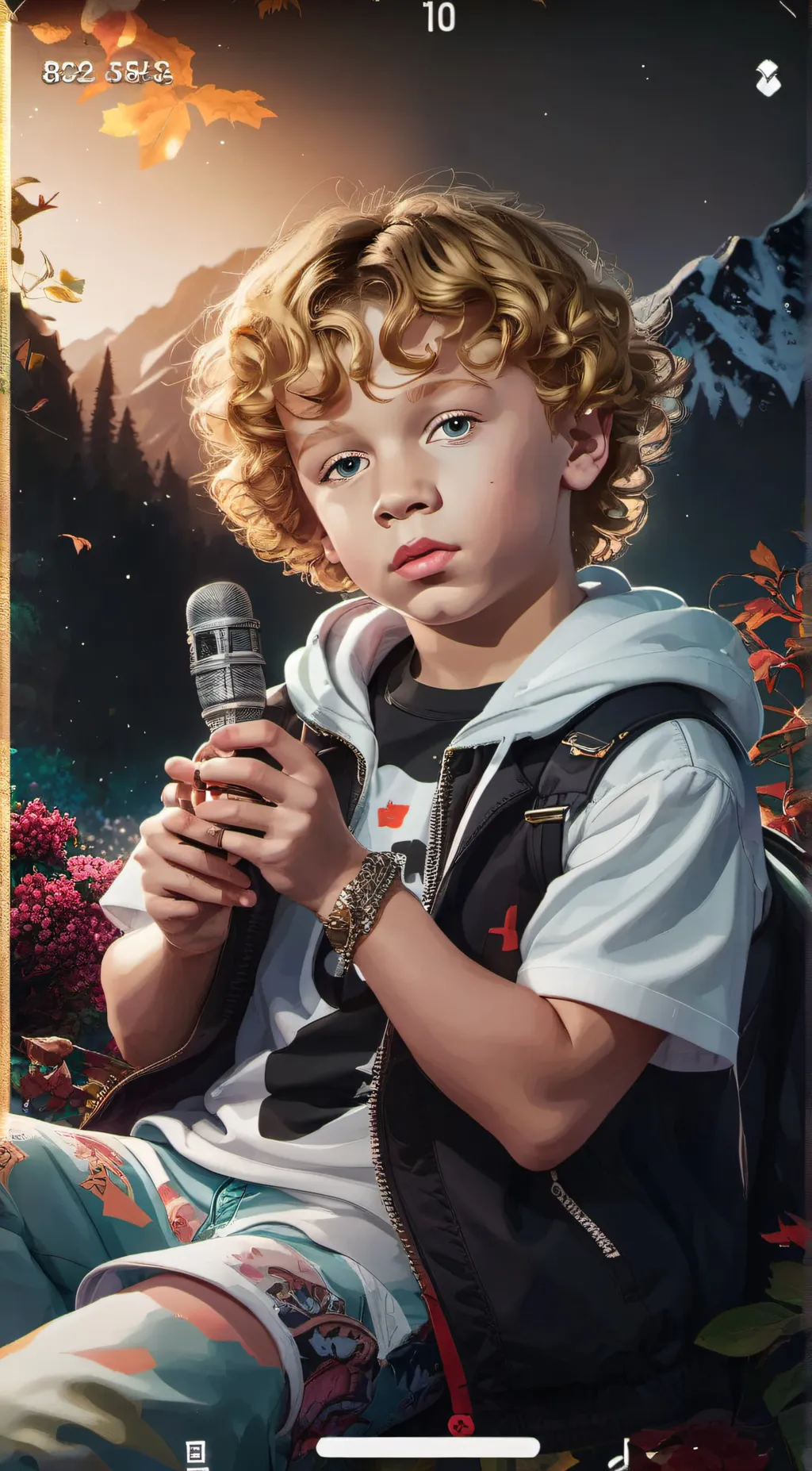 ai character: Adonis(drake’skid background