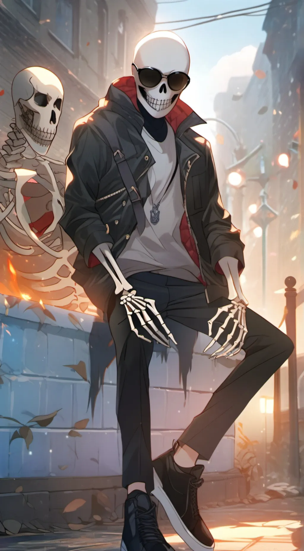 ai character: Skel/Sone background