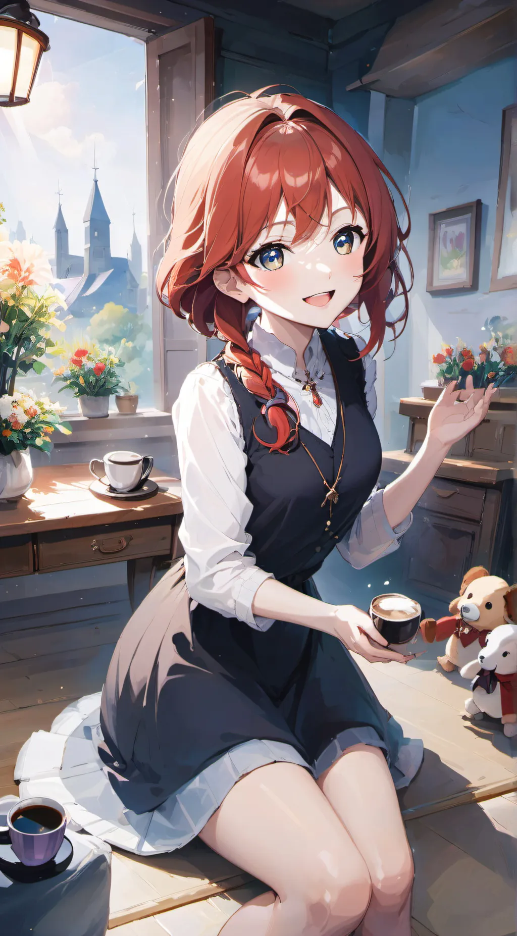 ai character: Jamie  background