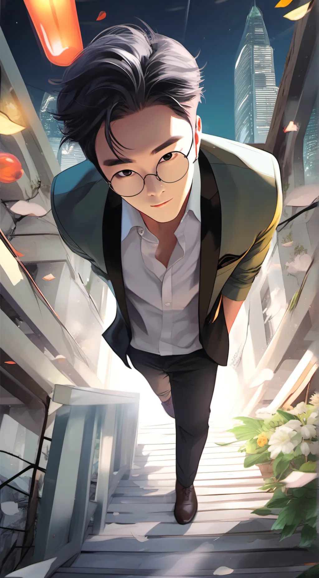 ai character: Chan background