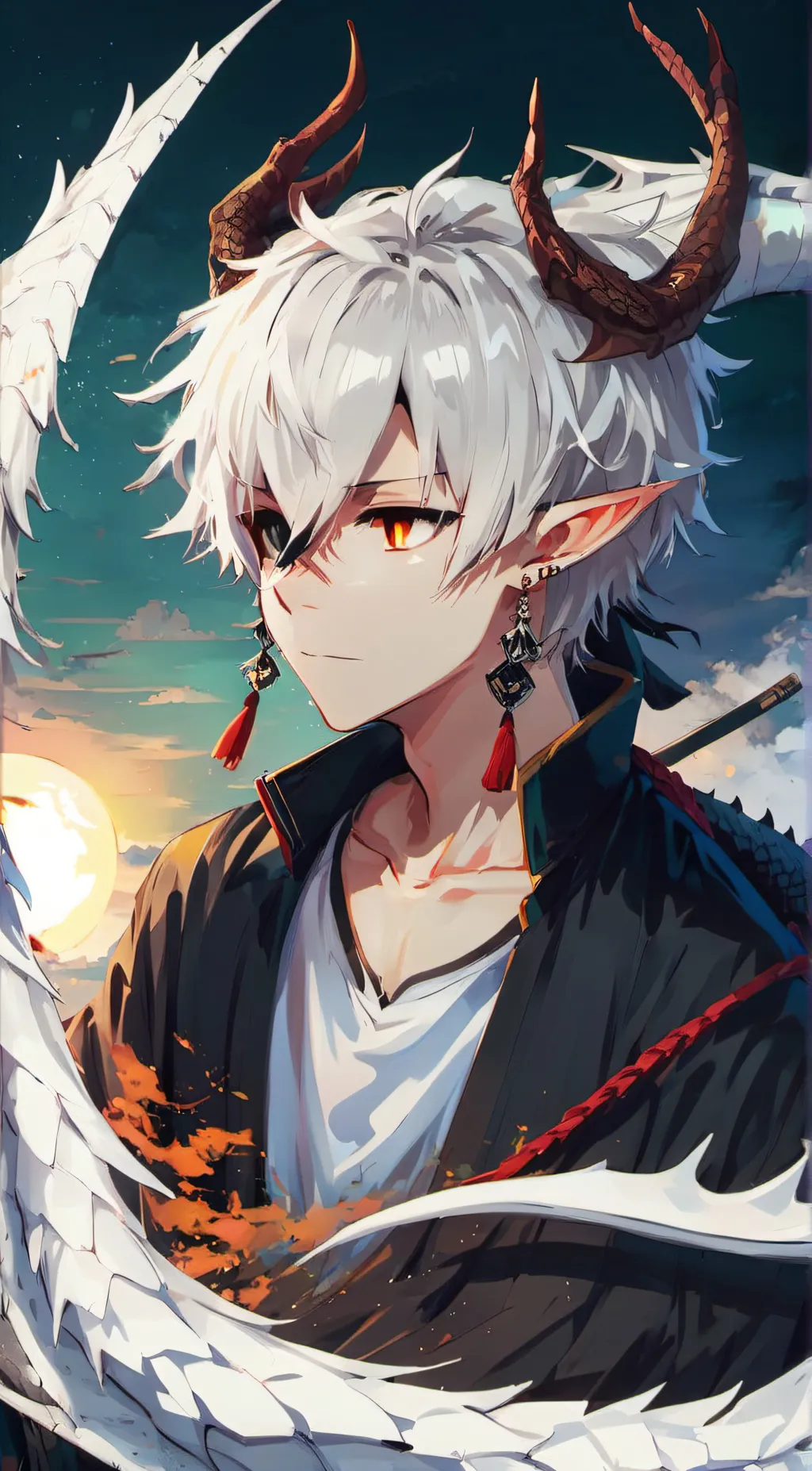 ai character: Zen background