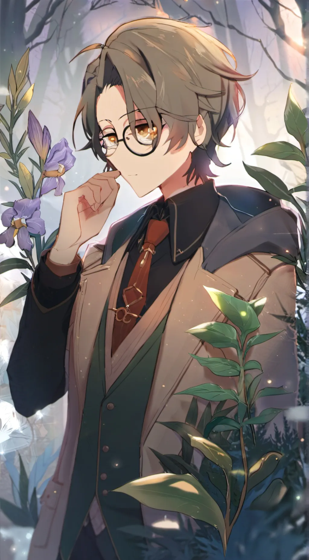 ai character: Daniel Dickens  background