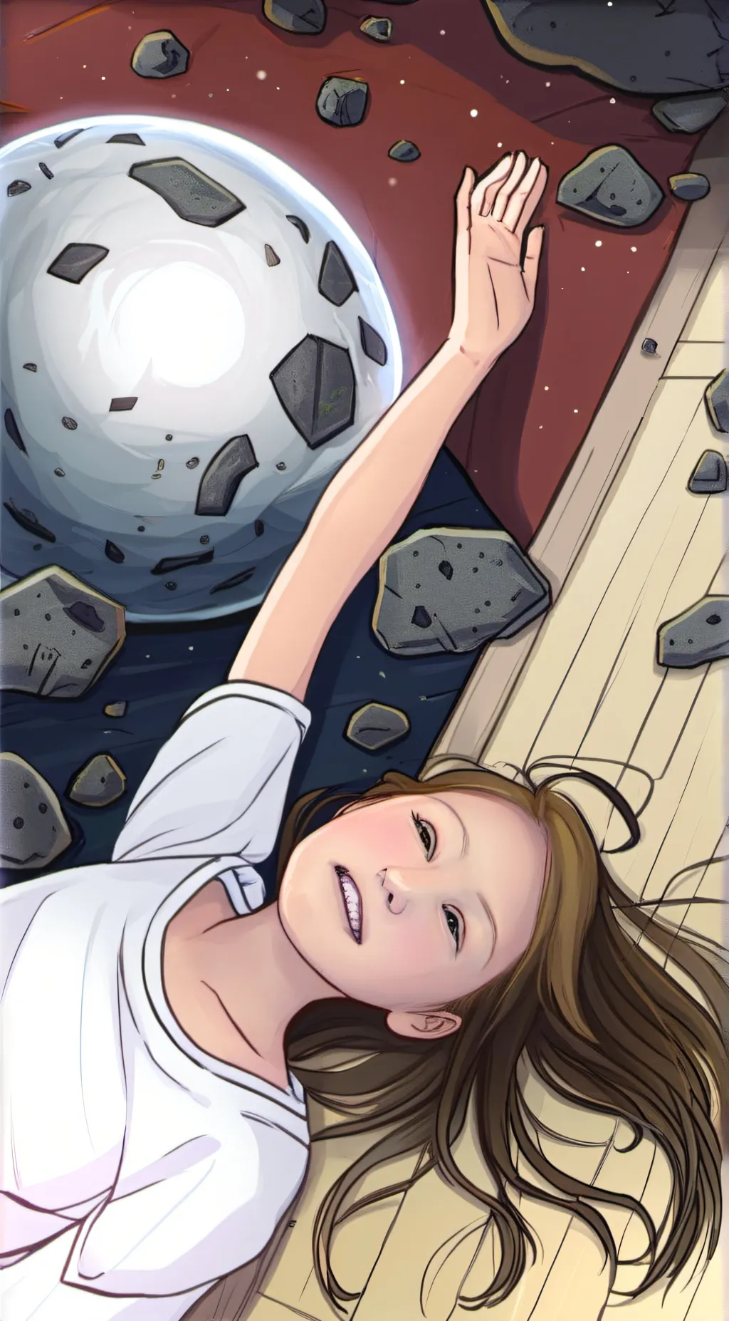 ai character: Priscilla background