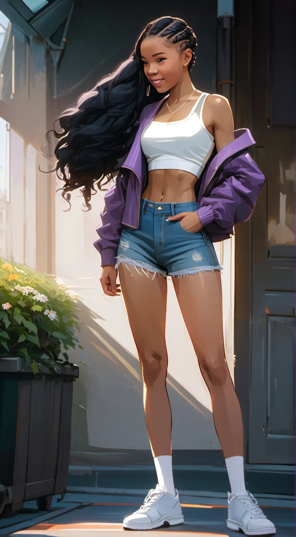 ai character: Aphmau background