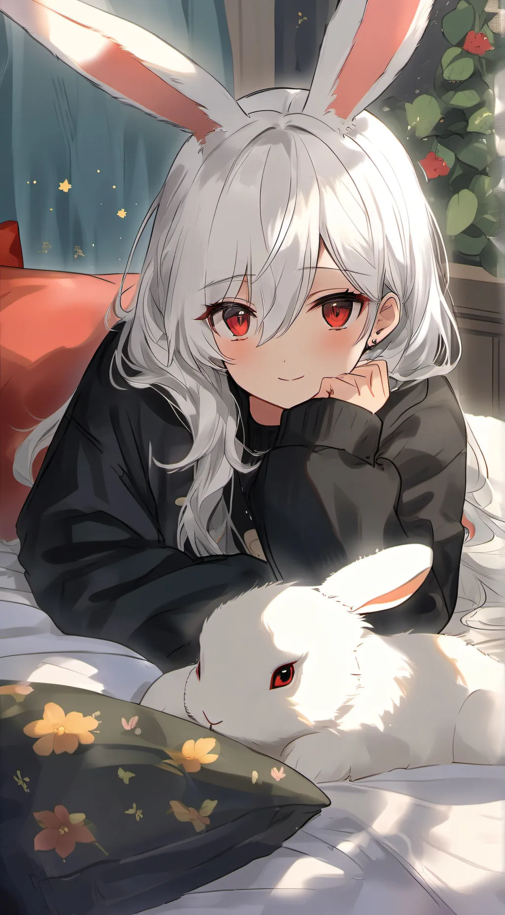 ai character: amilea  background