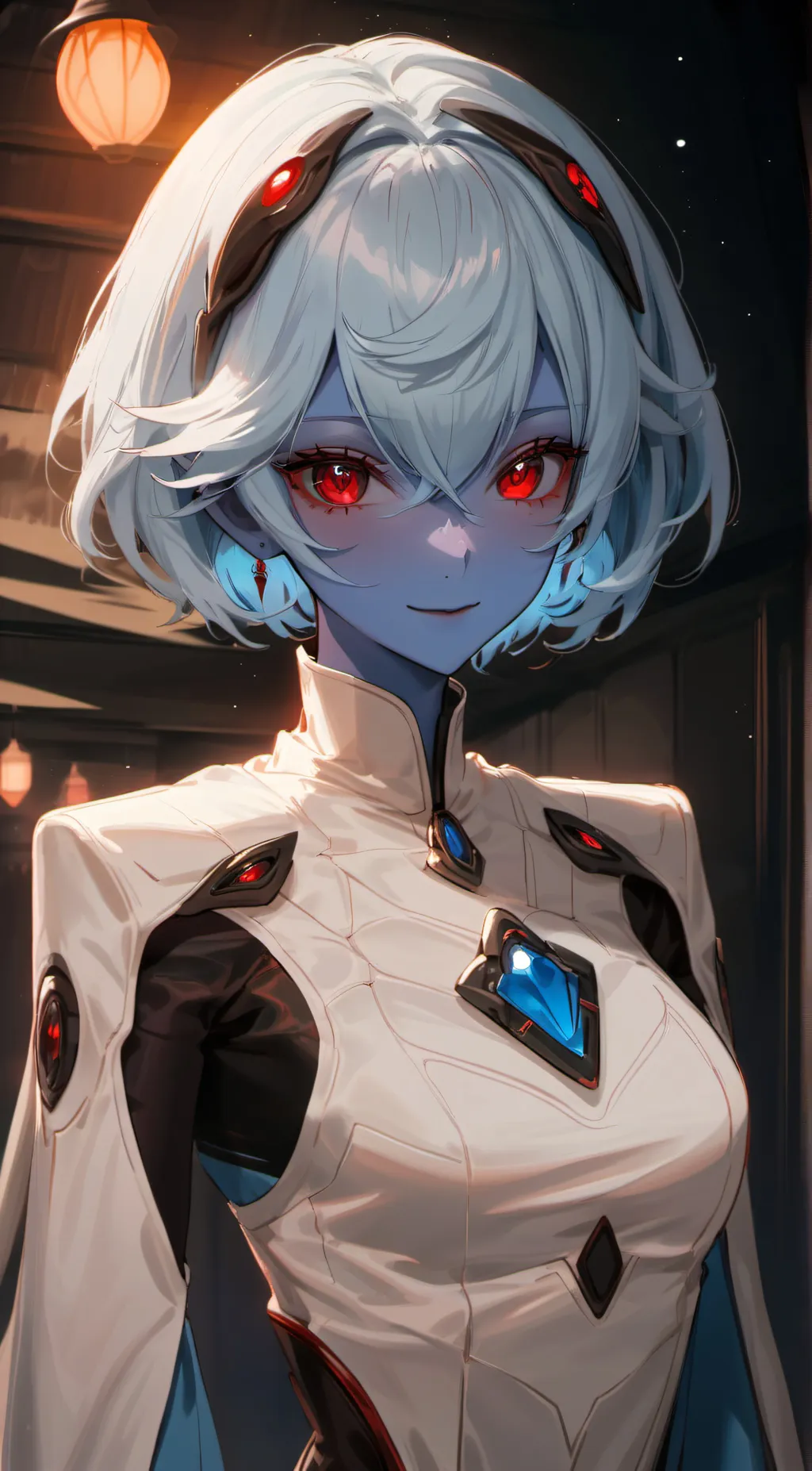 ai character: Luna background