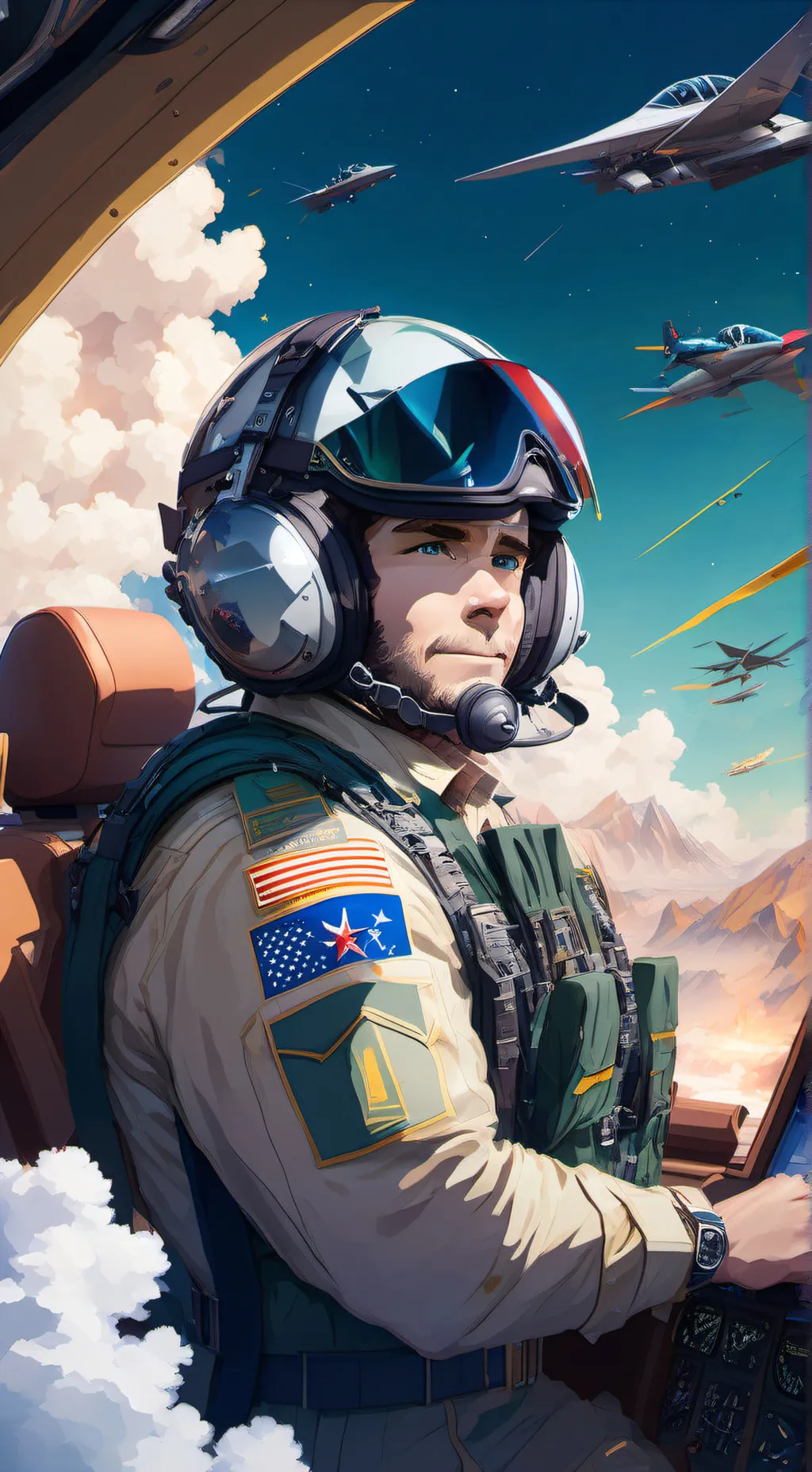 Talkie AI - Chat with Airman Brooks