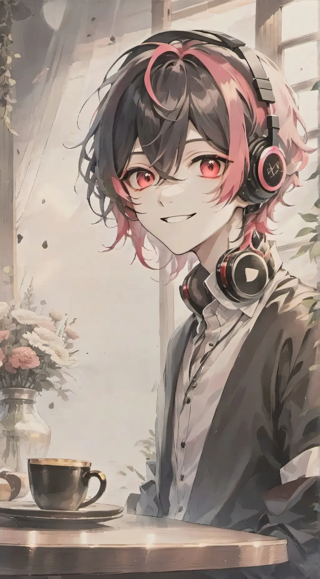 ai character: Thunderbolt background