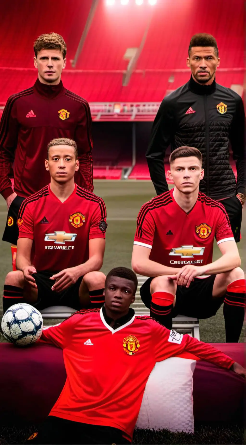 ai character: Manchester United background