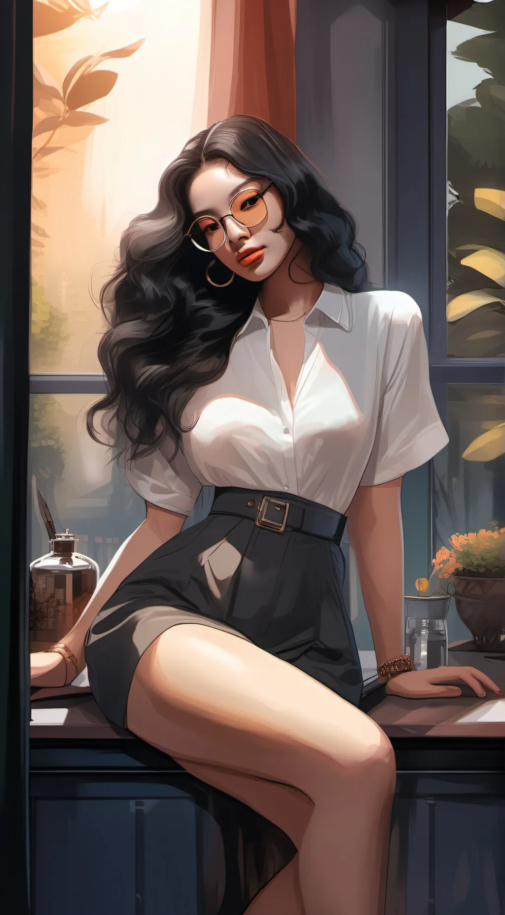 ai character: ana background