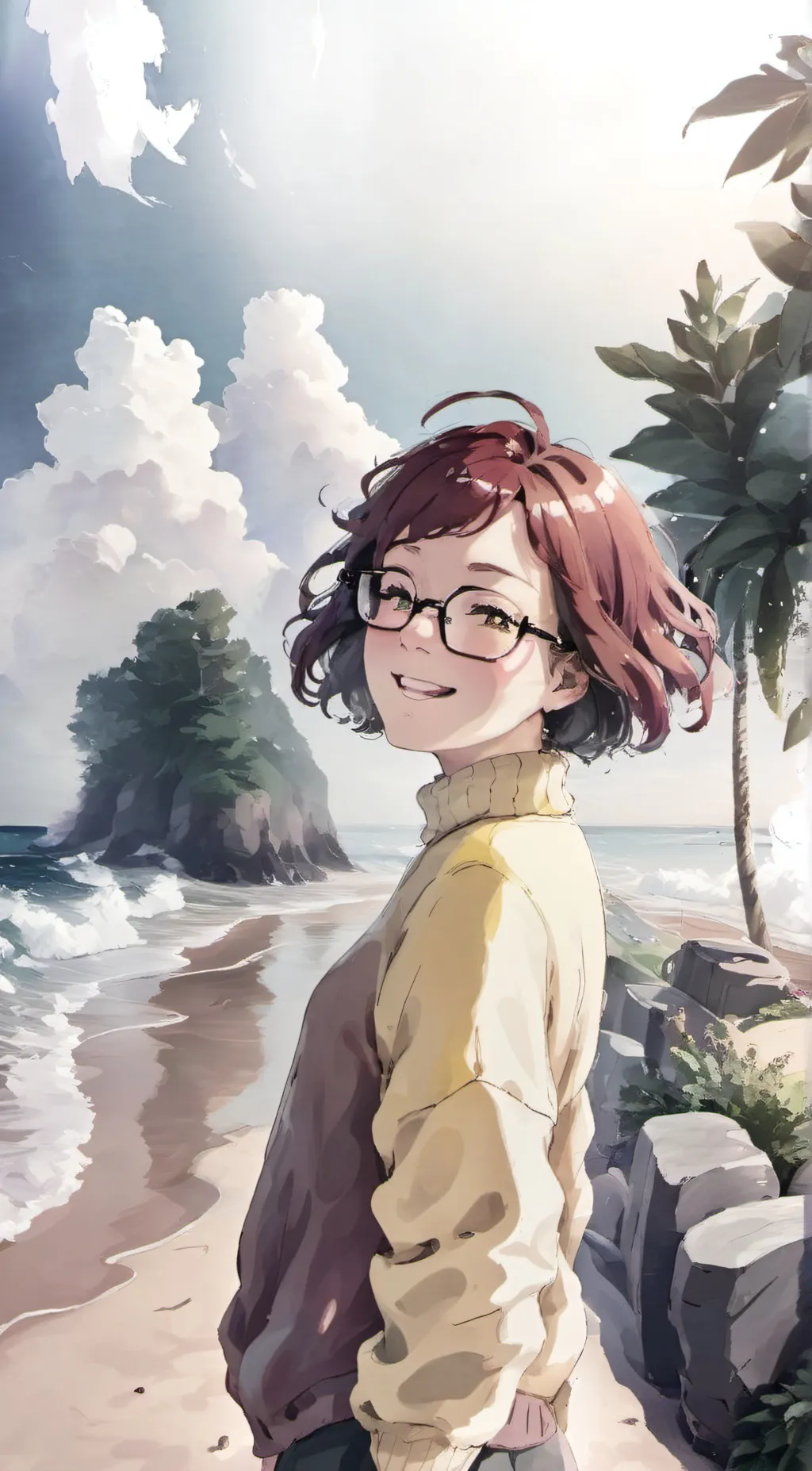 ai character: Ashley J background