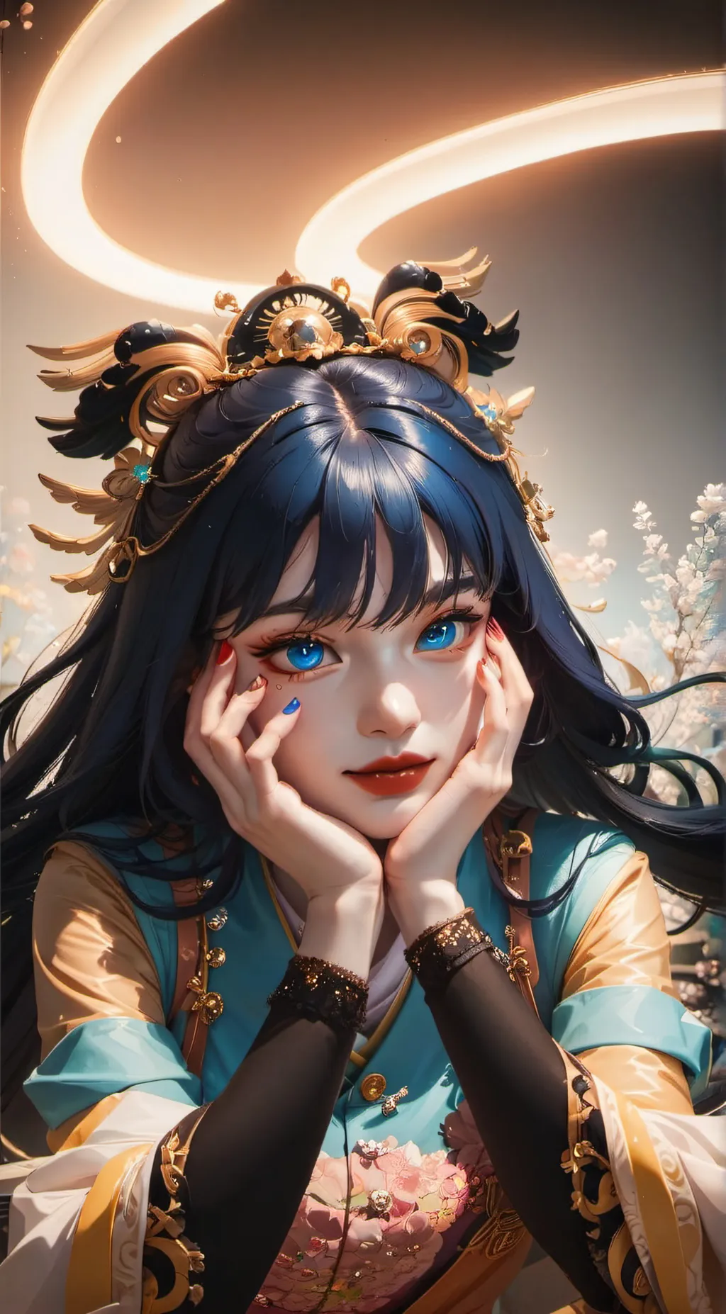 ai character: Moonshine  background