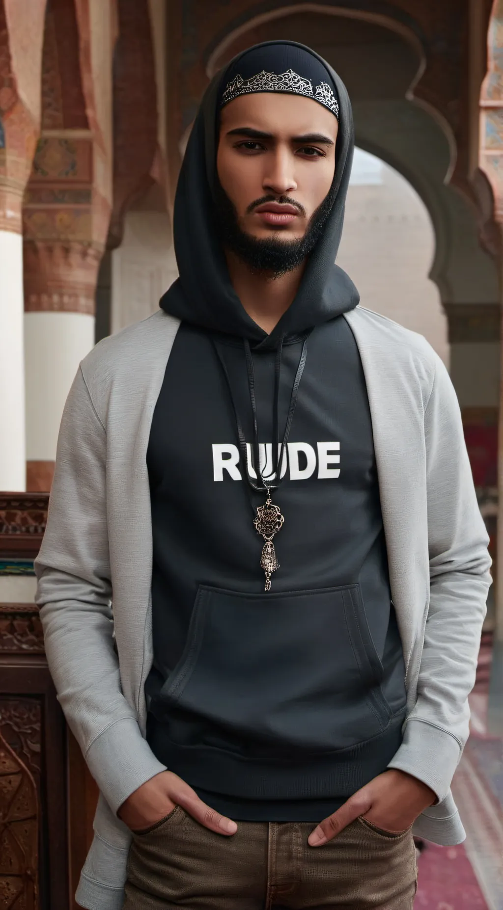 ai character: Yousuf  background