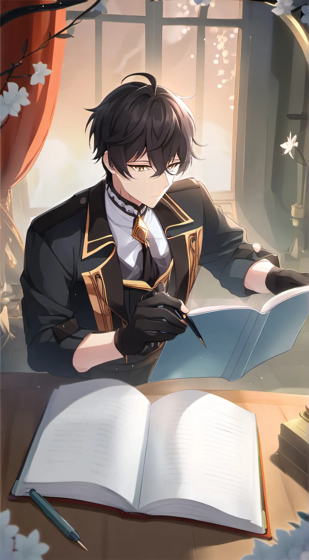 ai character: niko background