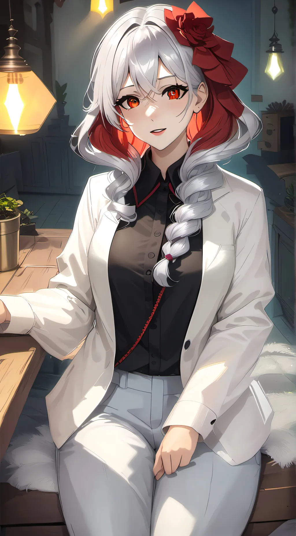 ai character: Lily background