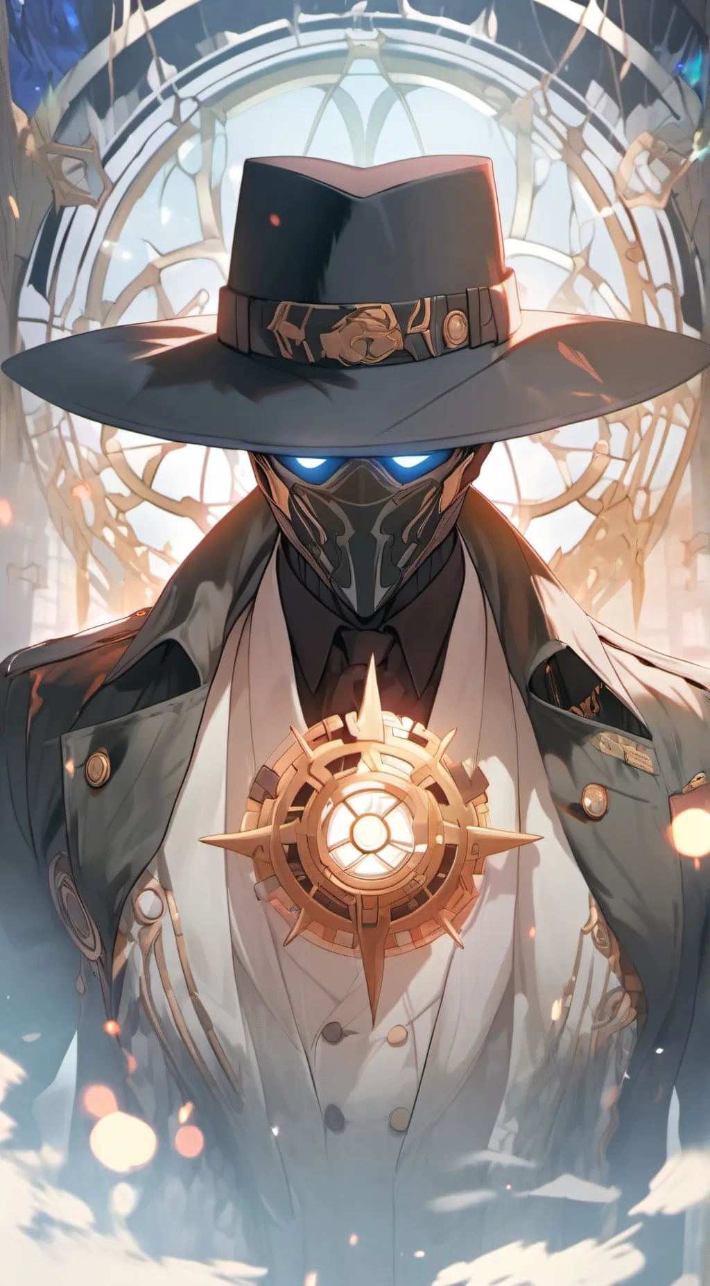 ai character: THE WATCHER background