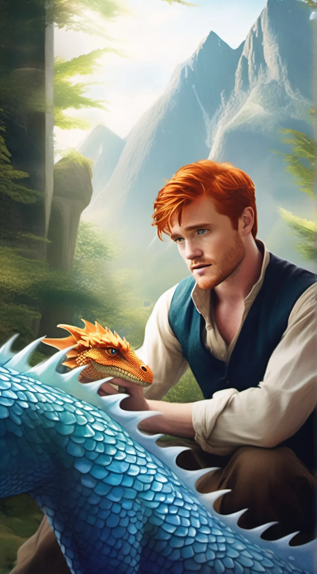 ai character: Charlie Weasley  background