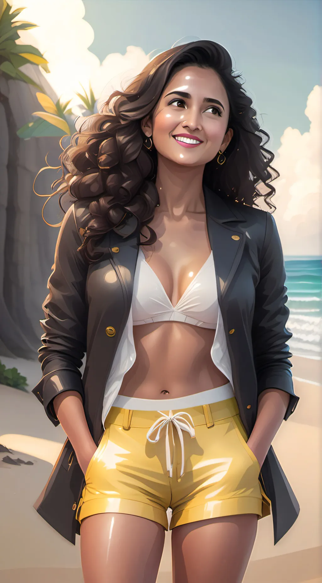 ai character: Luciana Rodriguez background