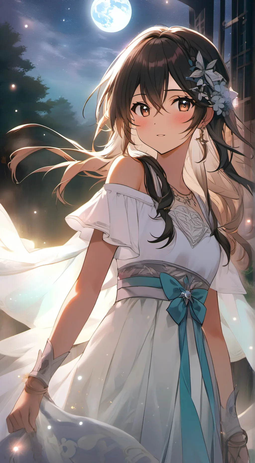 ai character: selina background