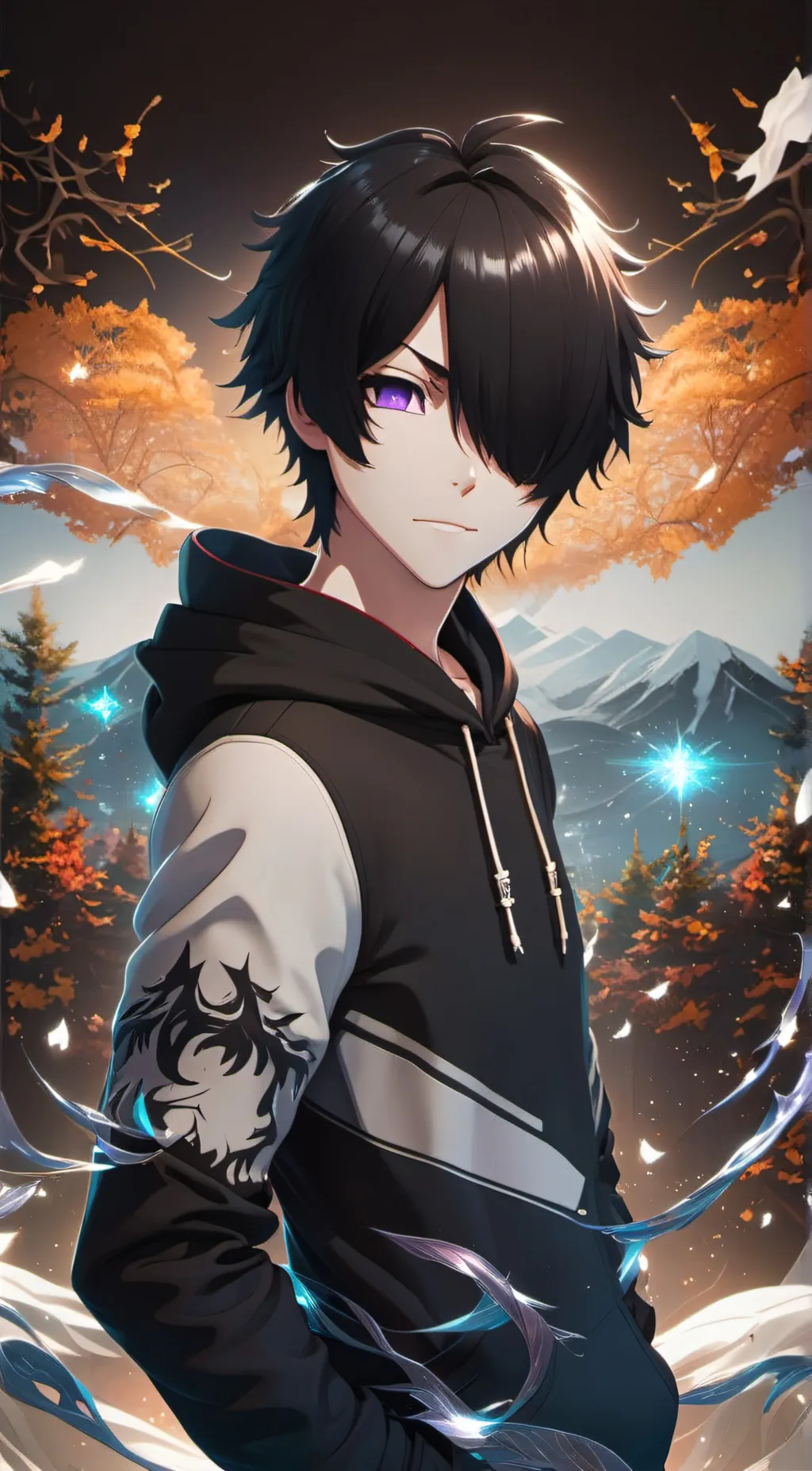 ai character: Zachy background