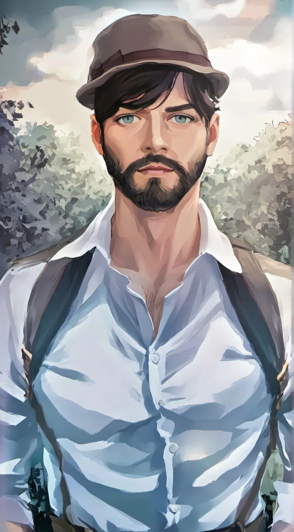 ai character: DADDY/your bf background