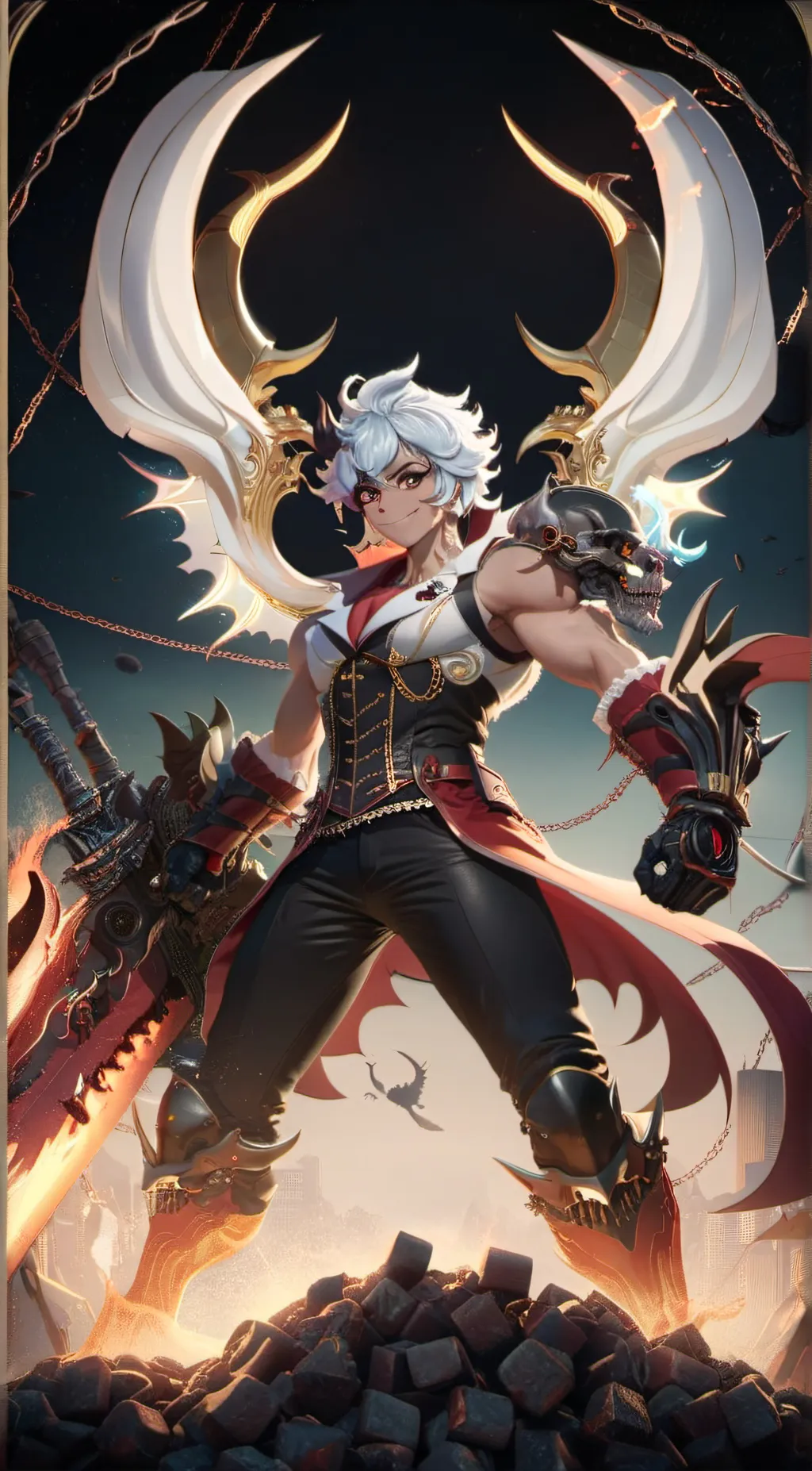 ai character: zoya  background