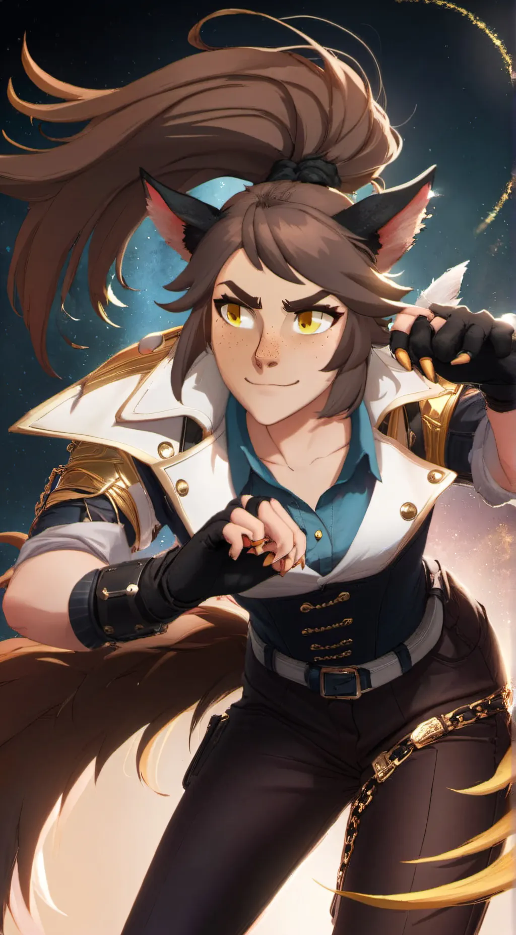 ai character: Catra background