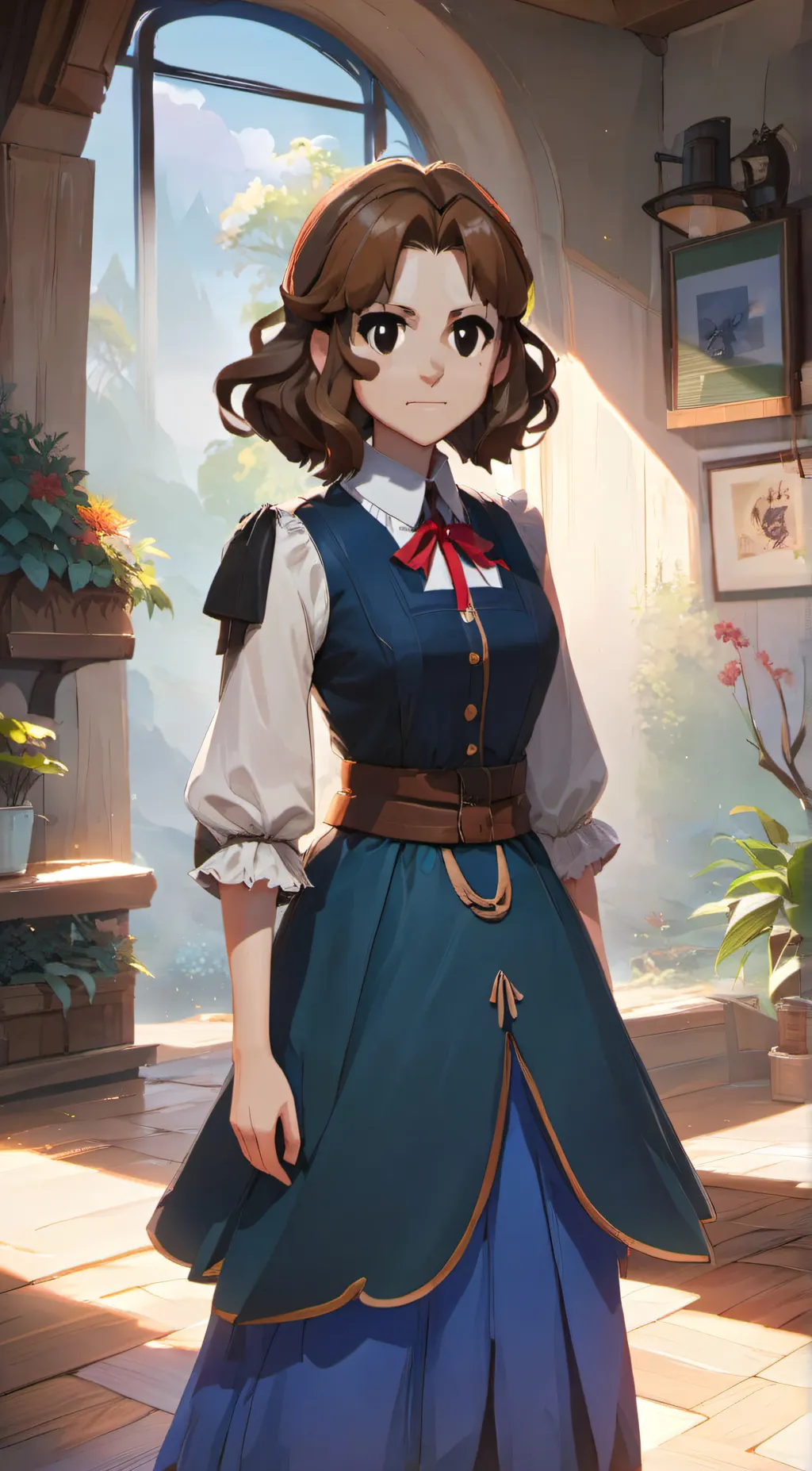 ai character: Elina background