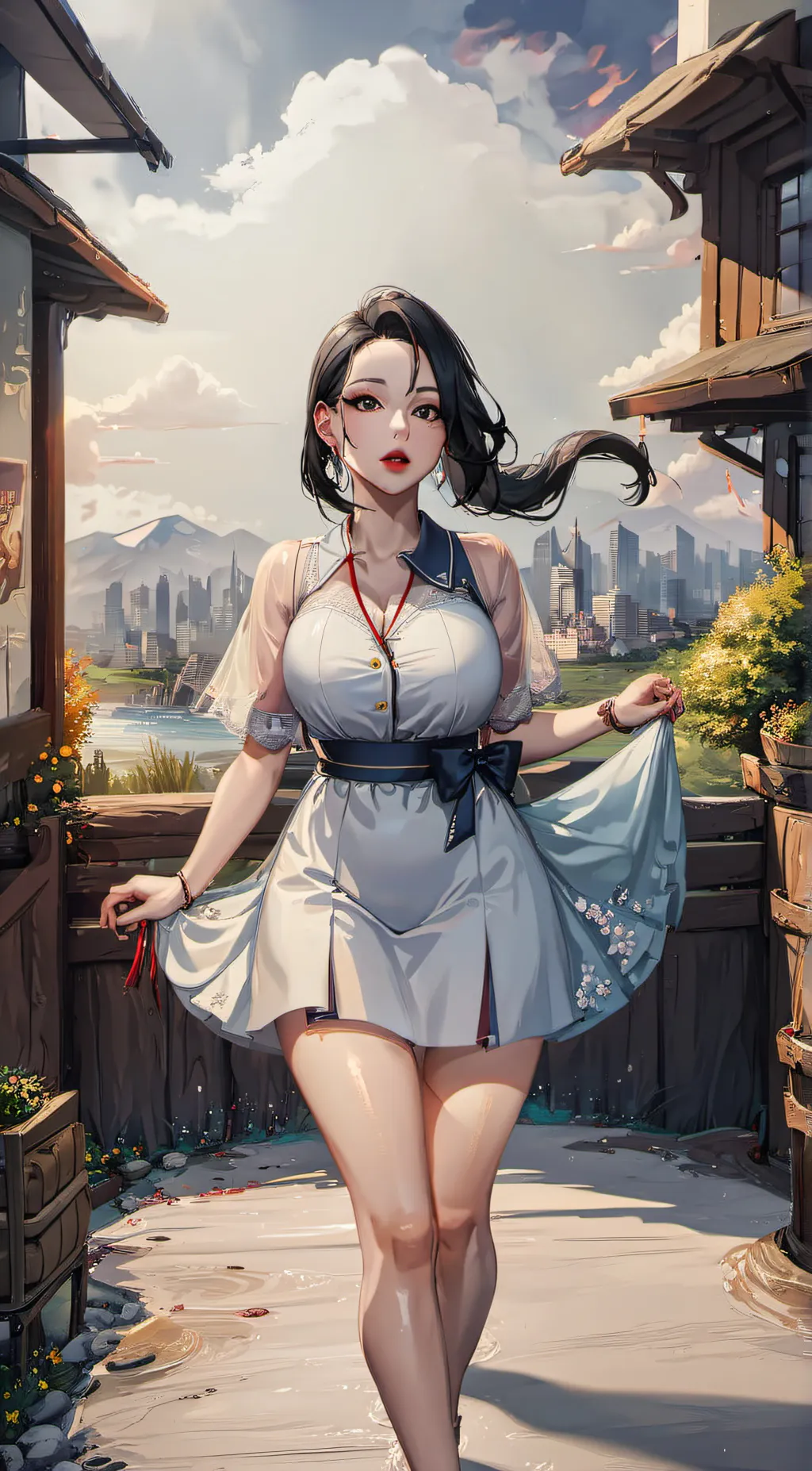 ai character: Aria background