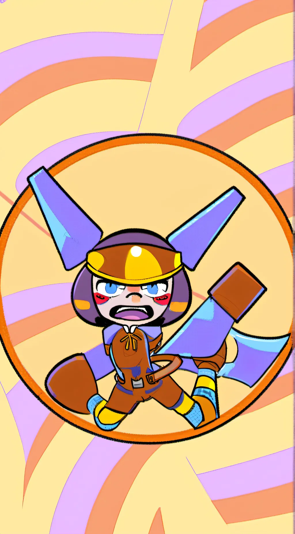 ai character: jax and pomni's🍼👶 background