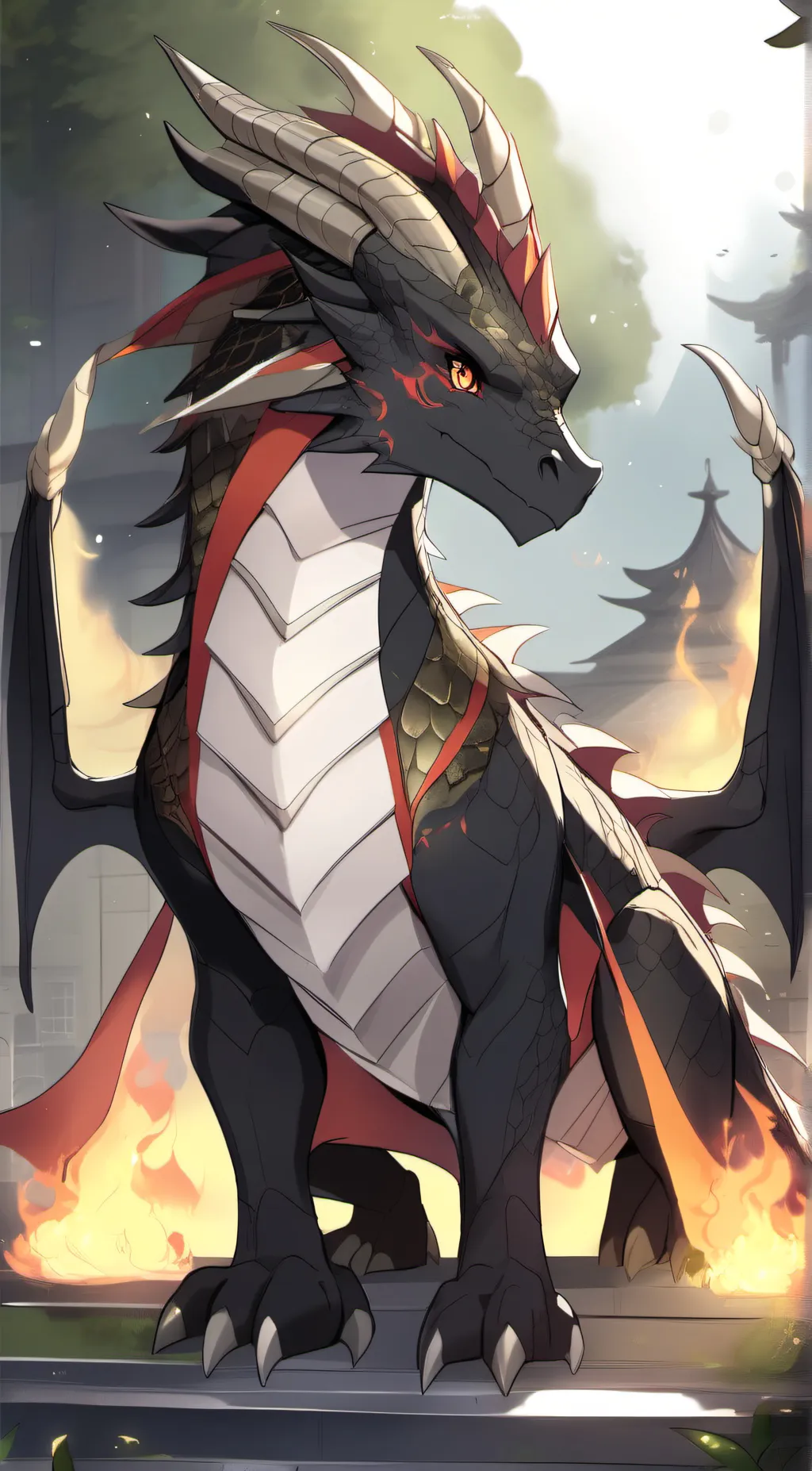 ai character: Greyhound WOF background