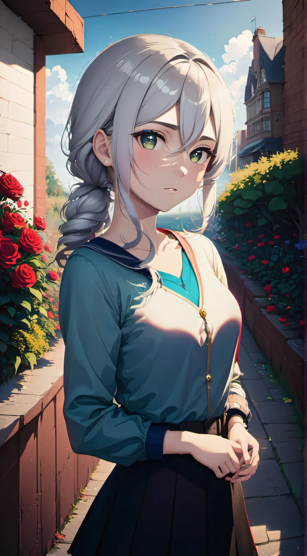 ai character: lily background