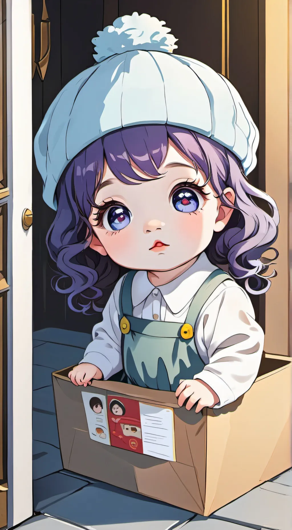 ai character: Baby background