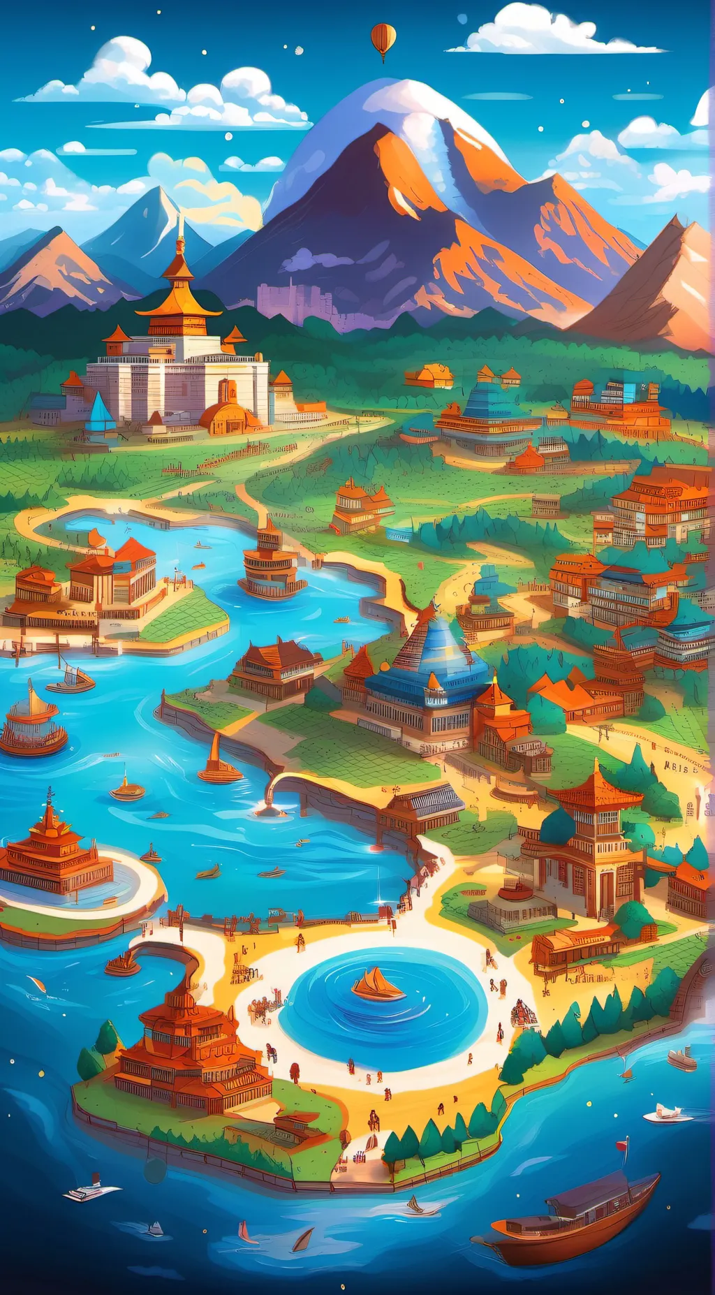 ai character: map bot background