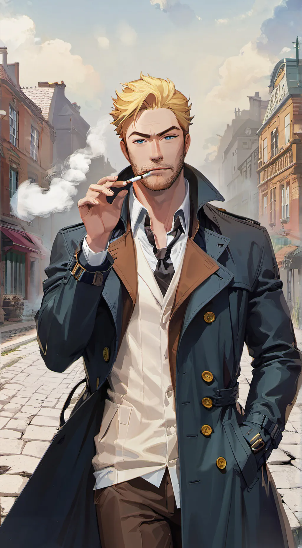 ai character: Alex  background