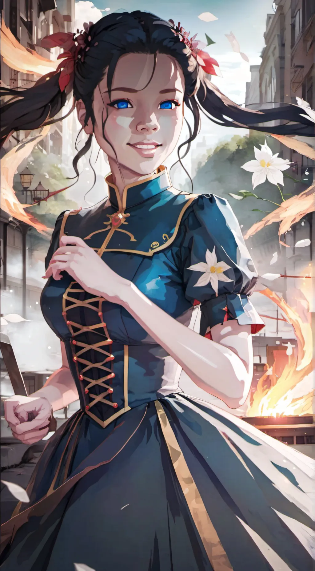 ai character: zoe background